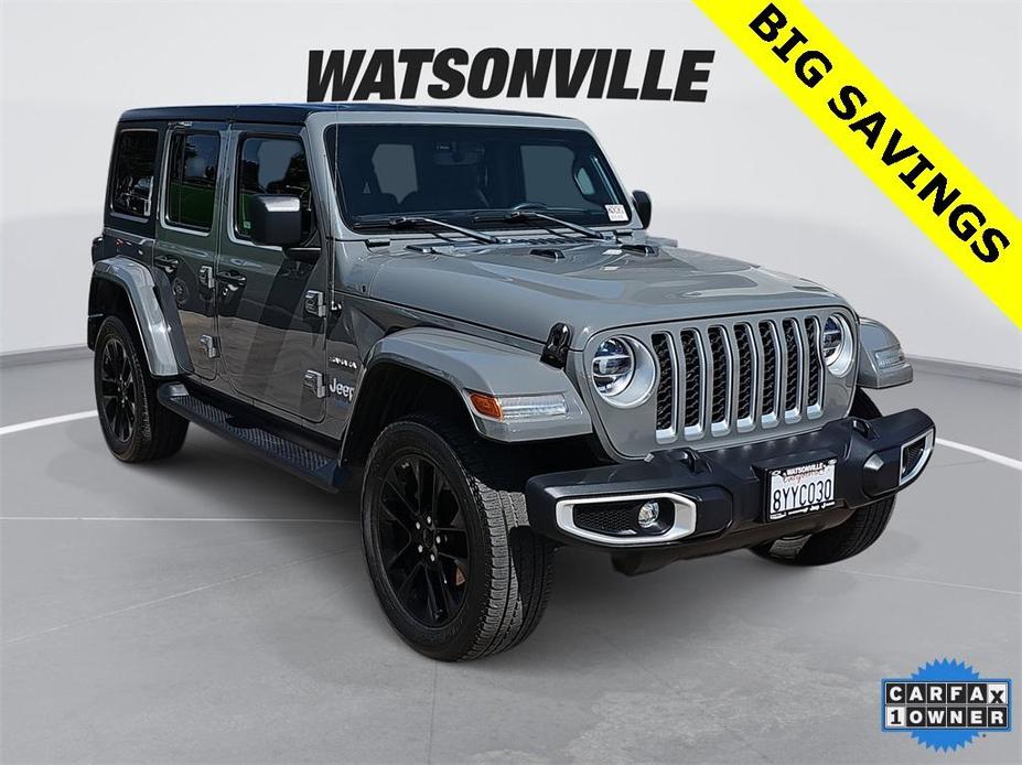 used 2021 Jeep Wrangler Unlimited 4xe car, priced at $33,495