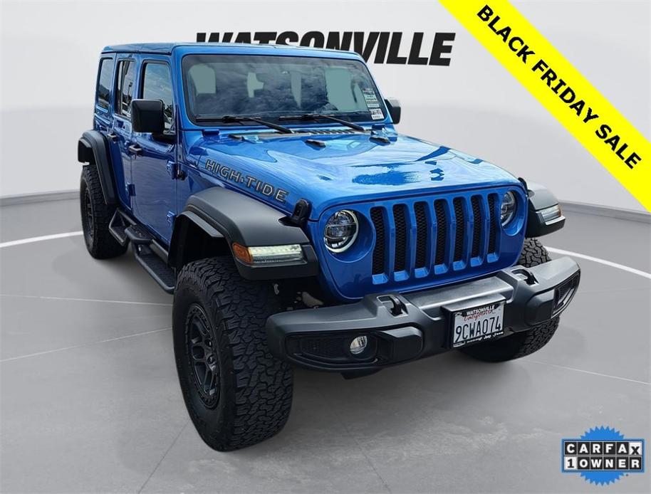 used 2022 Jeep Wrangler Unlimited car, priced at $39,980