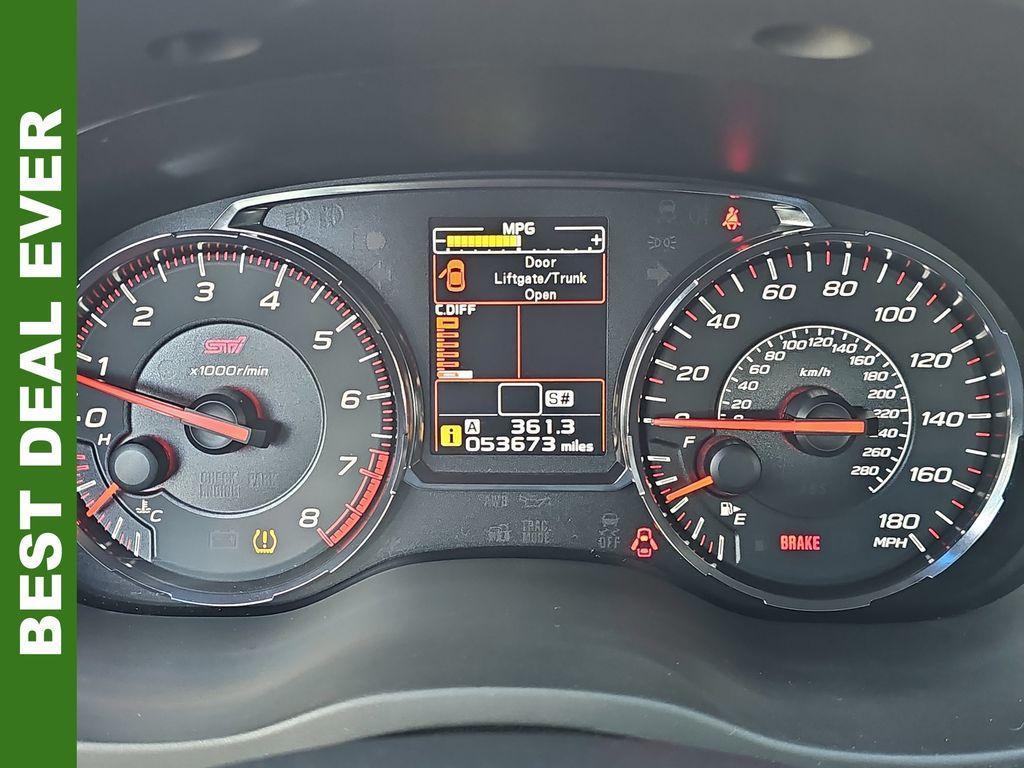 used 2020 Subaru WRX STI car, priced at $30,998