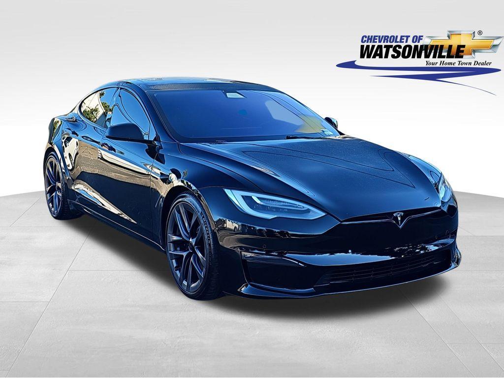 used 2021 Tesla Model S car, priced at $51,595