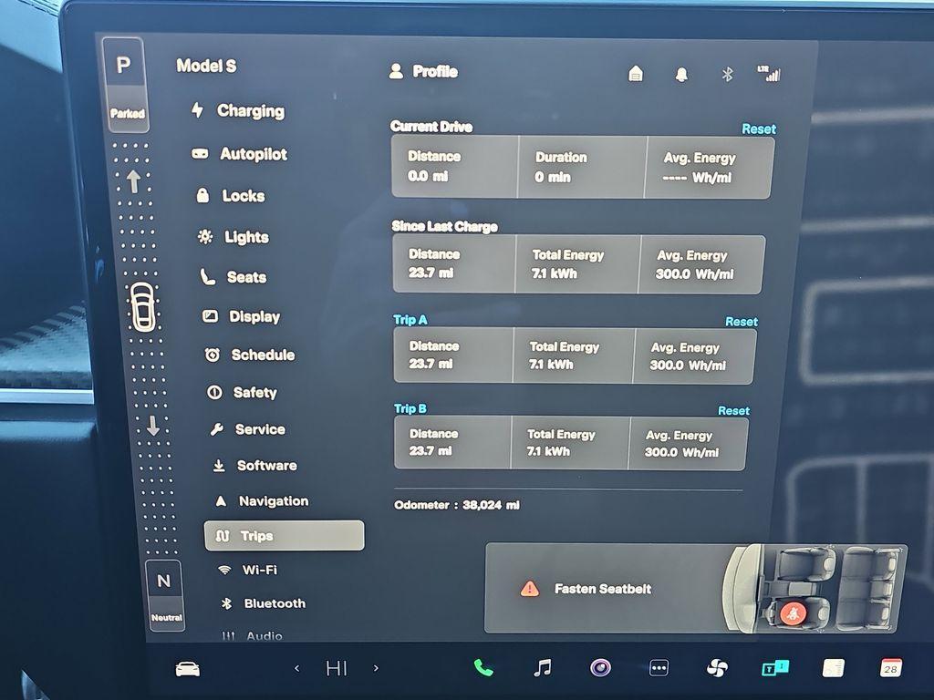 used 2021 Tesla Model S car, priced at $51,595