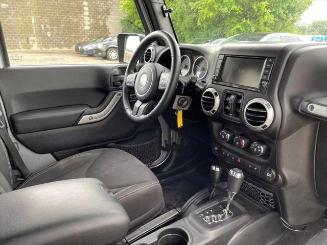 used 2015 Jeep Wrangler Unlimited car, priced at $13,880