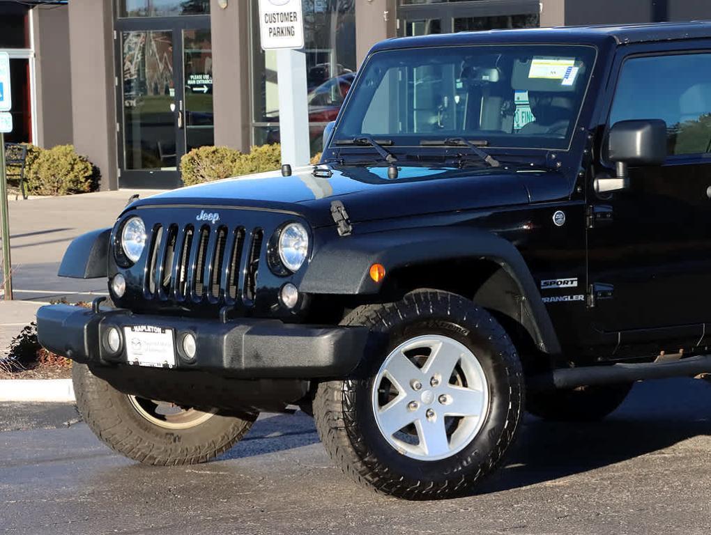 used 2015 Jeep Wrangler car, priced at $16,650