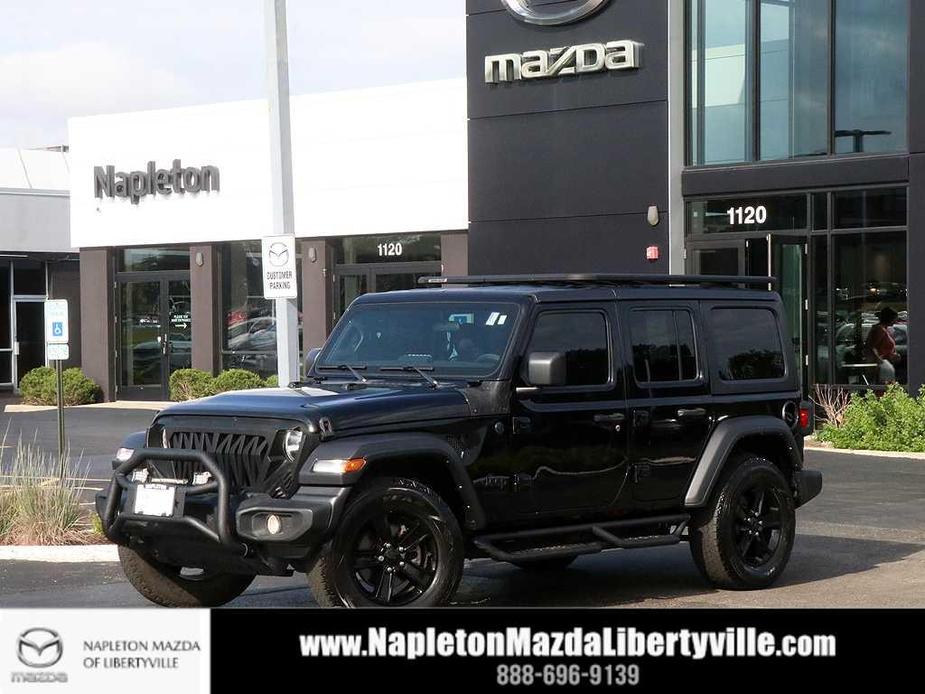 used 2022 Jeep Wrangler Unlimited car, priced at $30,227