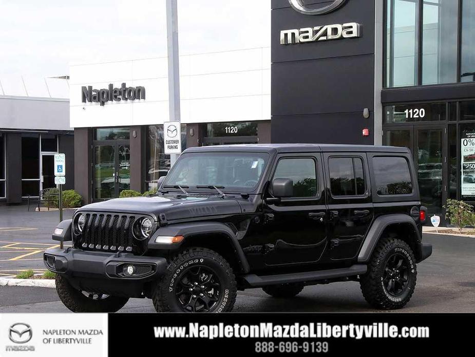 used 2022 Jeep Wrangler Unlimited car, priced at $38,577