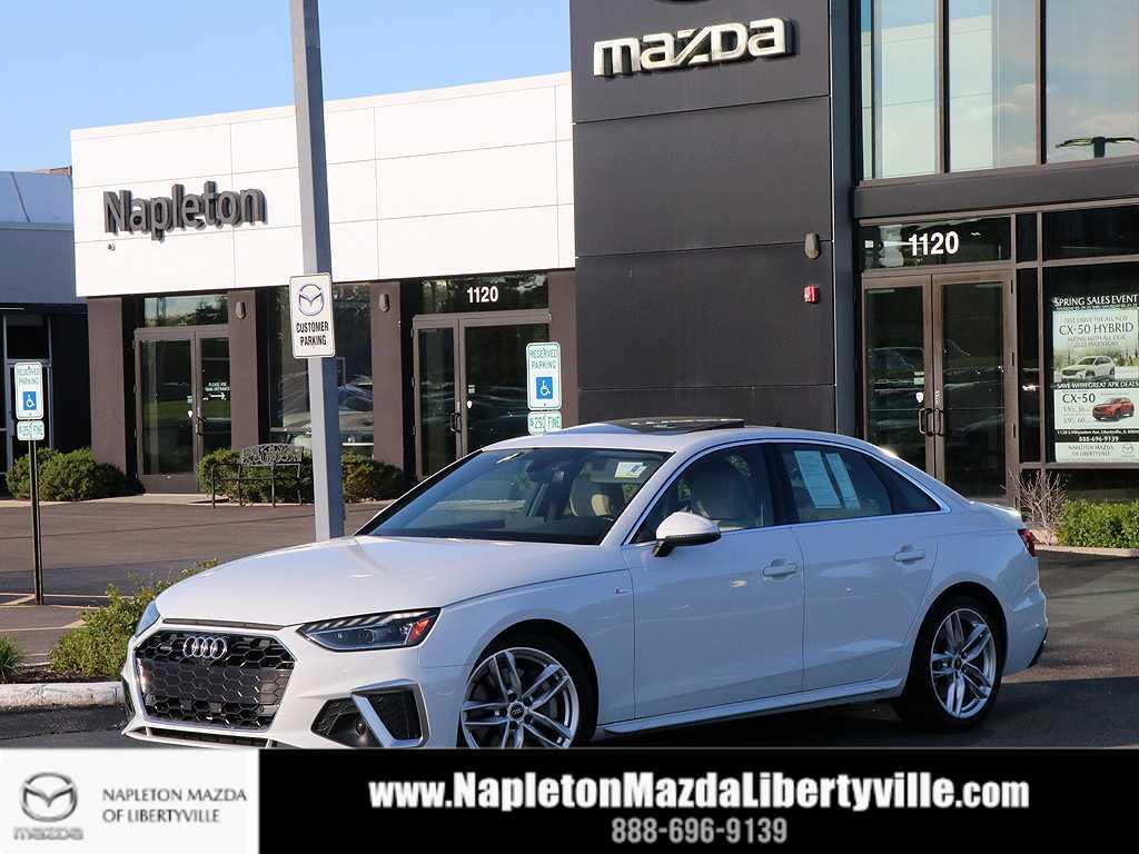 used 2022 Audi A4 car, priced at $24,055