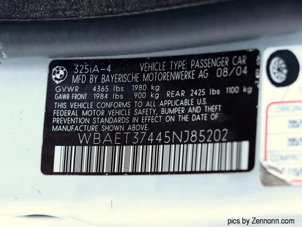 used 2005 BMW 325 car, priced at $3,300