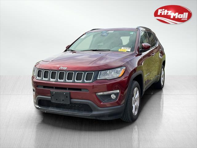 used 2021 Jeep Compass car, priced at $24,895