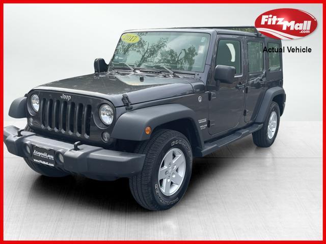 used 2017 Jeep Wrangler Unlimited car, priced at $24,895