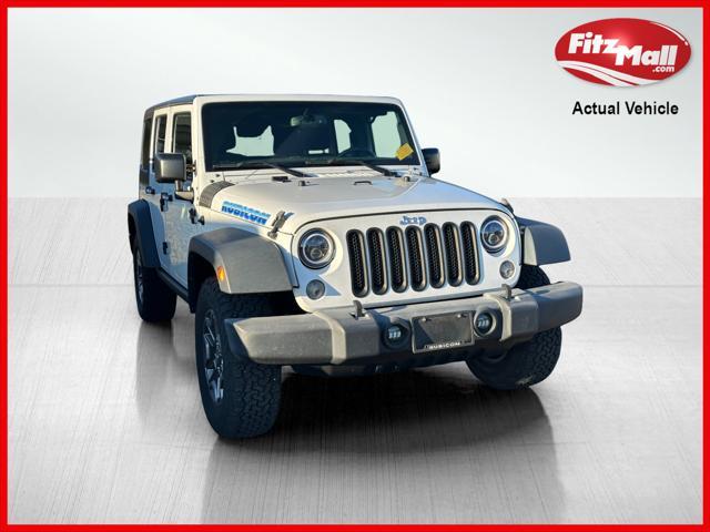 used 2015 Jeep Wrangler Unlimited car, priced at $21,388