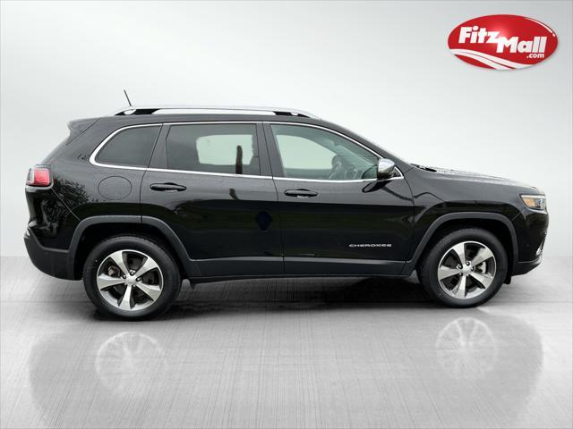 used 2021 Jeep Cherokee car, priced at $26,299