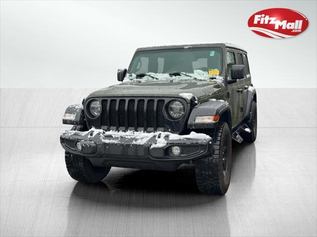 used 2021 Jeep Wrangler car, priced at $26,988