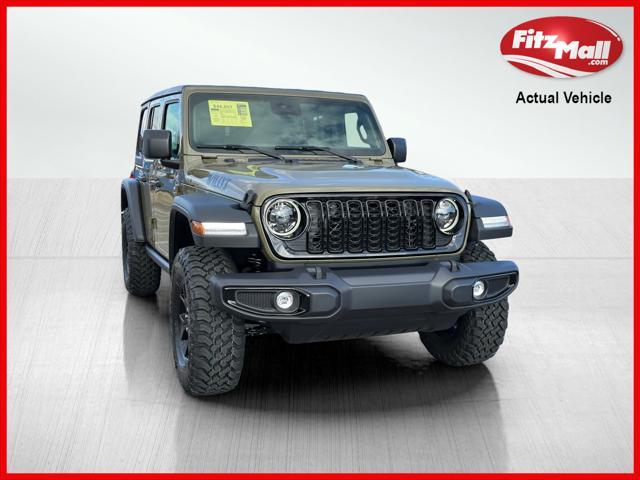 new 2025 Jeep Wrangler car, priced at $46,857