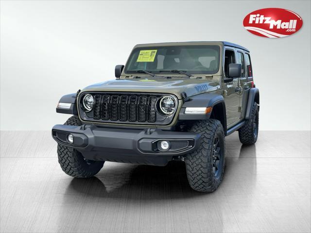 new 2025 Jeep Wrangler car, priced at $47,057