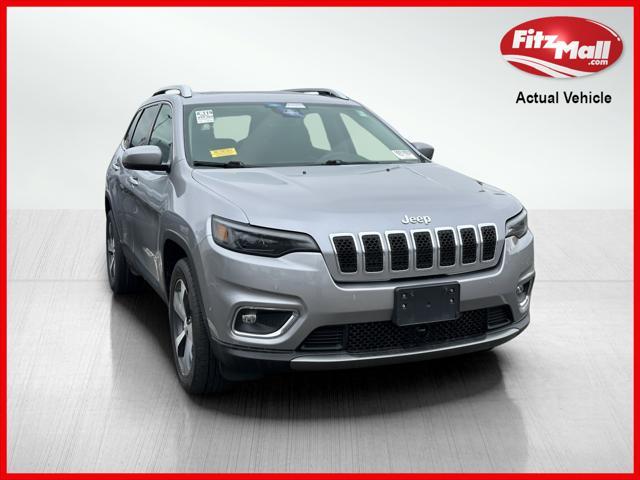 used 2021 Jeep Cherokee car, priced at $24,299