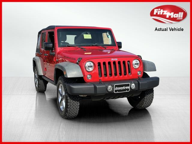 used 2014 Jeep Wrangler Unlimited car, priced at $16,195