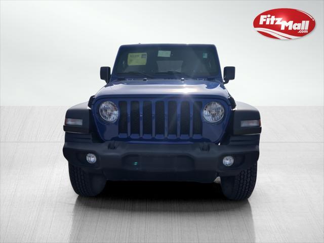 used 2020 Jeep Wrangler Unlimited car, priced at $22,888