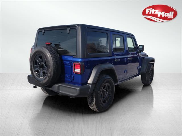 used 2020 Jeep Wrangler Unlimited car, priced at $22,888