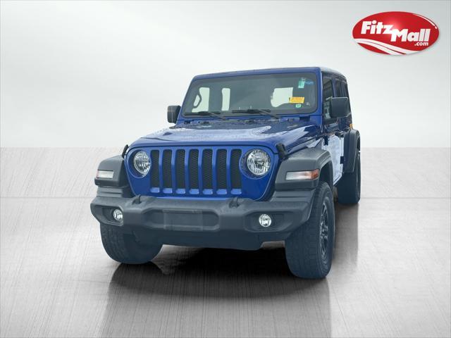 used 2020 Jeep Wrangler Unlimited car, priced at $22,888