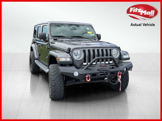 used 2018 Jeep Wrangler Unlimited car, priced at $33,688