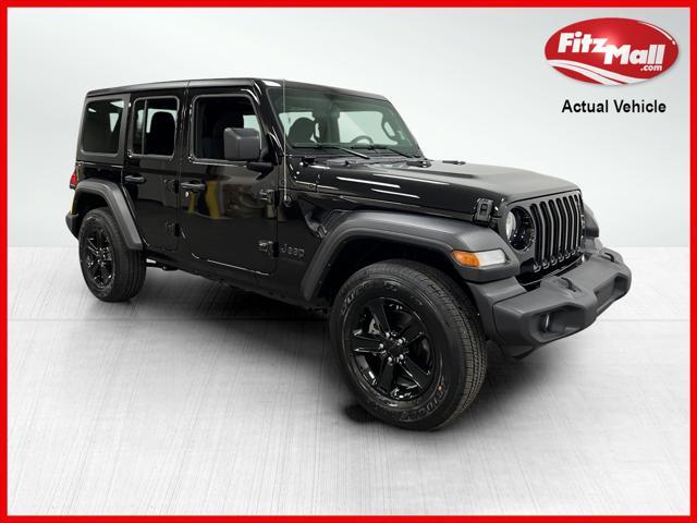 used 2022 Jeep Wrangler Unlimited car, priced at $40,777