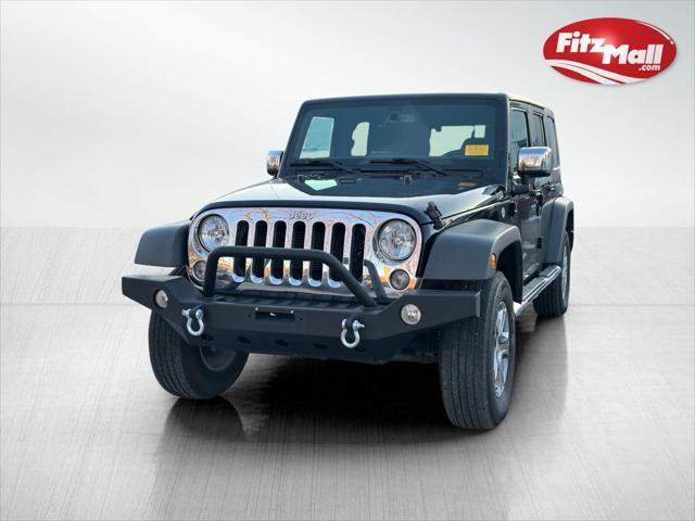 used 2017 Jeep Wrangler Unlimited car, priced at $18,988