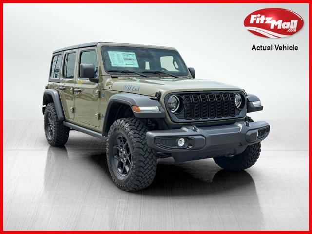 new 2025 Jeep Wrangler 4xe car, priced at $52,889