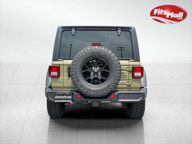 new 2025 Jeep Wrangler 4xe car, priced at $52,889