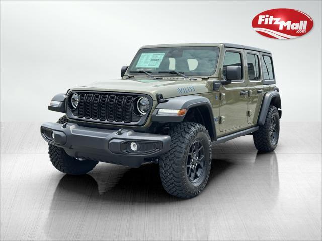 new 2025 Jeep Wrangler 4xe car, priced at $52,889