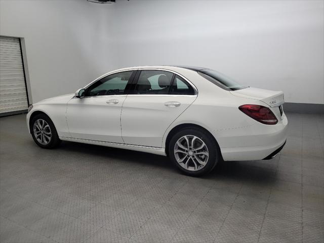 used 2015 Mercedes-Benz C-Class car, priced at $20,995