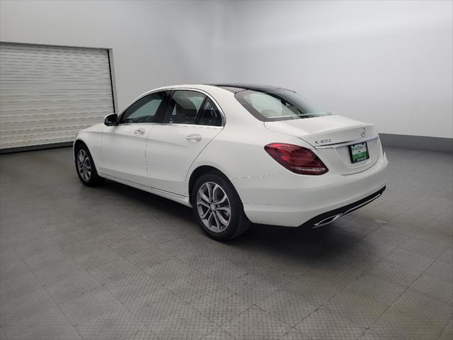 used 2015 Mercedes-Benz C-Class car, priced at $20,995