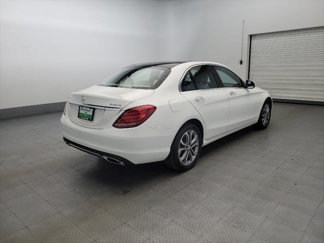 used 2015 Mercedes-Benz C-Class car, priced at $20,995