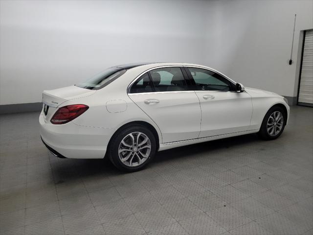 used 2015 Mercedes-Benz C-Class car, priced at $20,995