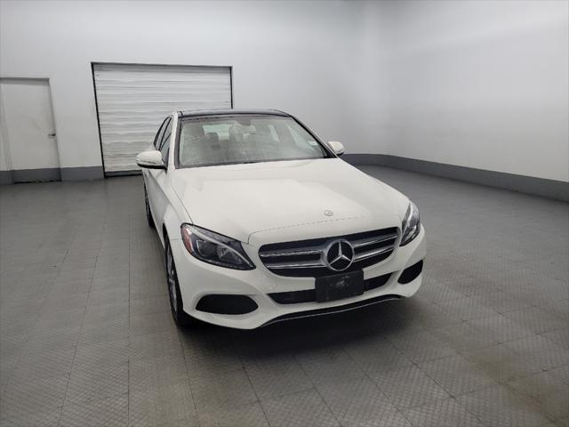 used 2015 Mercedes-Benz C-Class car, priced at $20,995