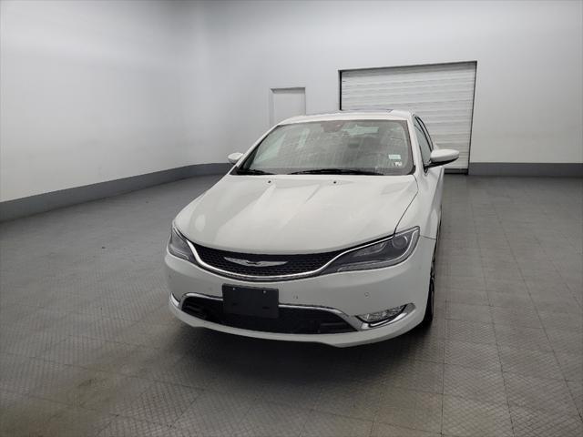 used 2015 Chrysler 200 car, priced at $15,395