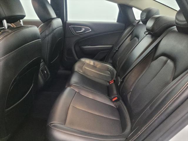 used 2015 Chrysler 200 car, priced at $15,395