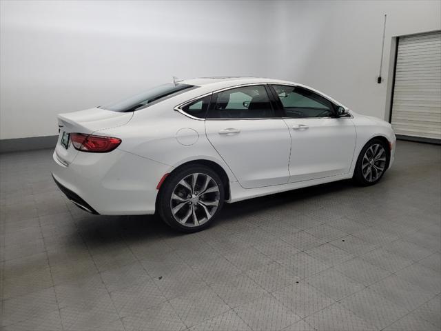 used 2015 Chrysler 200 car, priced at $15,395