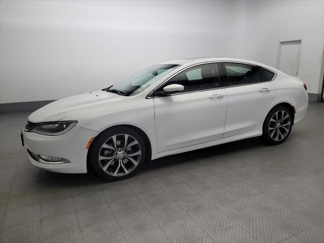 used 2015 Chrysler 200 car, priced at $15,395