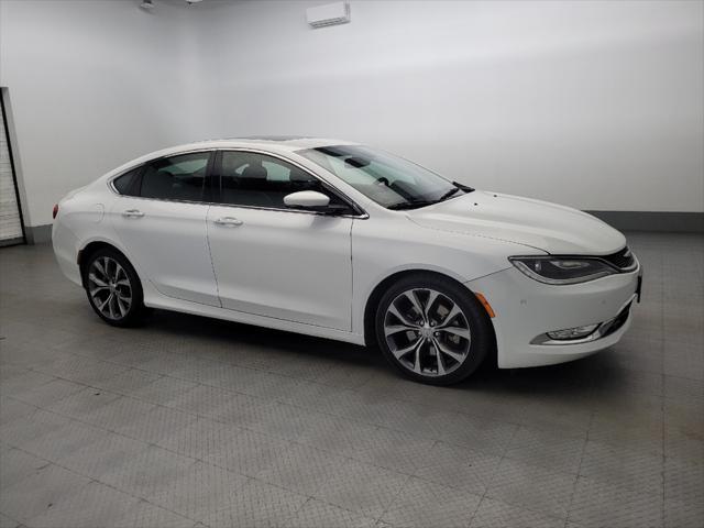 used 2015 Chrysler 200 car, priced at $15,395