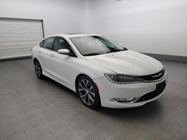 used 2015 Chrysler 200 car, priced at $15,395