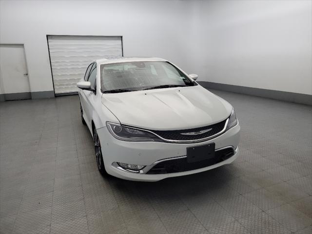 used 2015 Chrysler 200 car, priced at $15,395