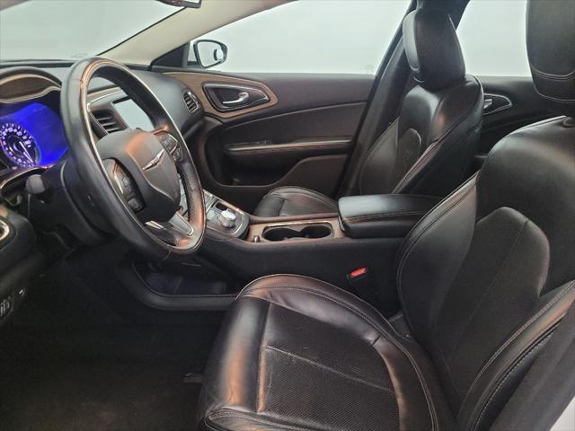 used 2015 Chrysler 200 car, priced at $15,395