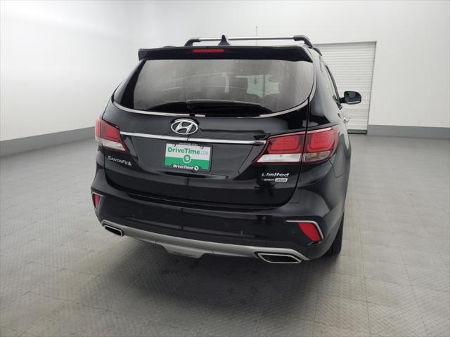 used 2017 Hyundai Santa Fe car, priced at $27,495