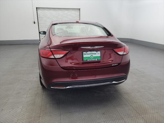 used 2015 Chrysler 200 car, priced at $14,395