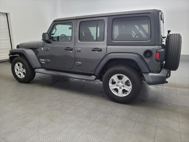 used 2019 Jeep Wrangler Unlimited car, priced at $22,895