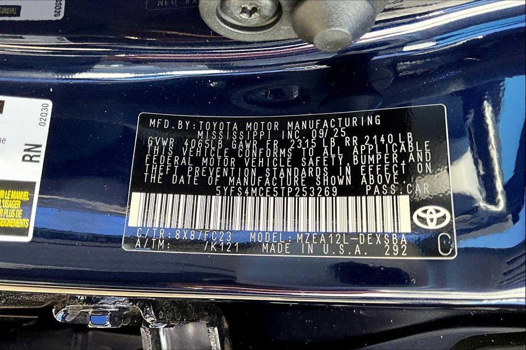 new 2026 Toyota Corolla car, priced at $26,858