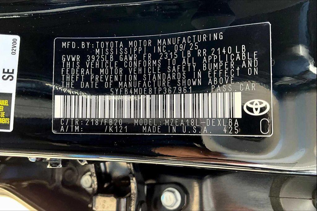 new 2026 Toyota Corolla car, priced at $23,483