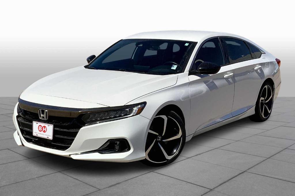 used 2021 Honda Accord car, priced at $27,900