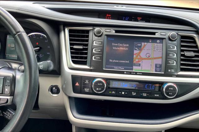 used 2019 Toyota Highlander car, priced at $24,877