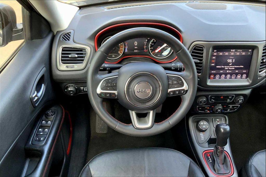 used 2021 Jeep Compass car, priced at $17,800